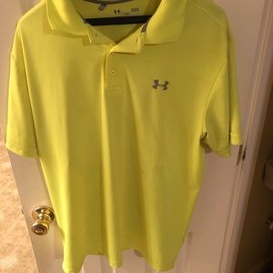 Under armor golf shirt